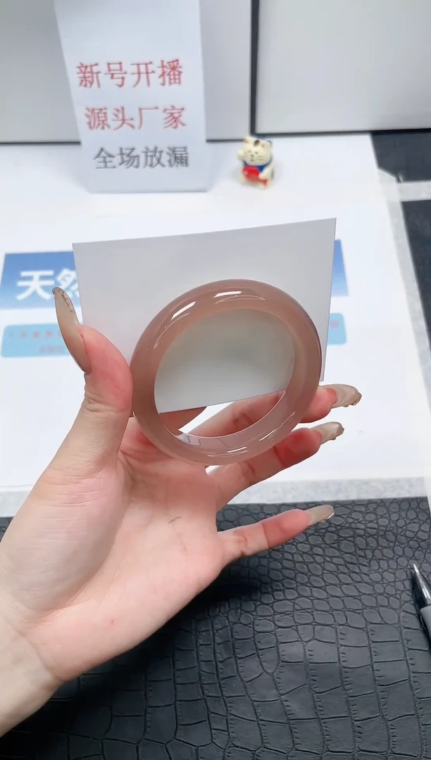 【闪购商品】石英质玉手镯未镶嵌Z74-56.4