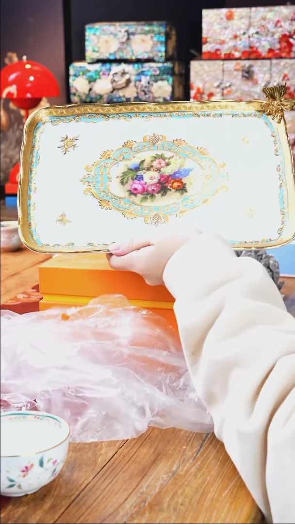 【闪购商品】瓷片豆包儿推荐饰品摆件