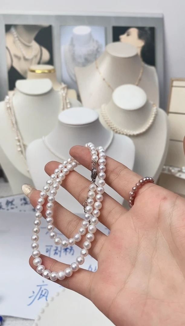颈饰未镶嵌淡水珍珠F327