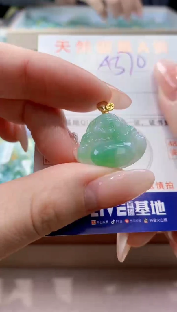 颈饰未镶嵌翡翠天然缅甸a货翡翠