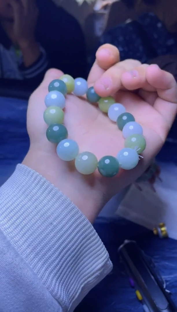 【闪购商品】定制翡翠未镶嵌珠串