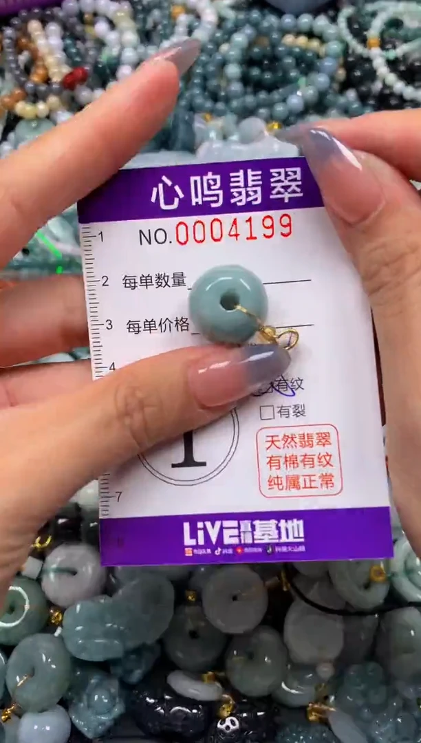 颈饰未镶嵌翡翠闪购004199