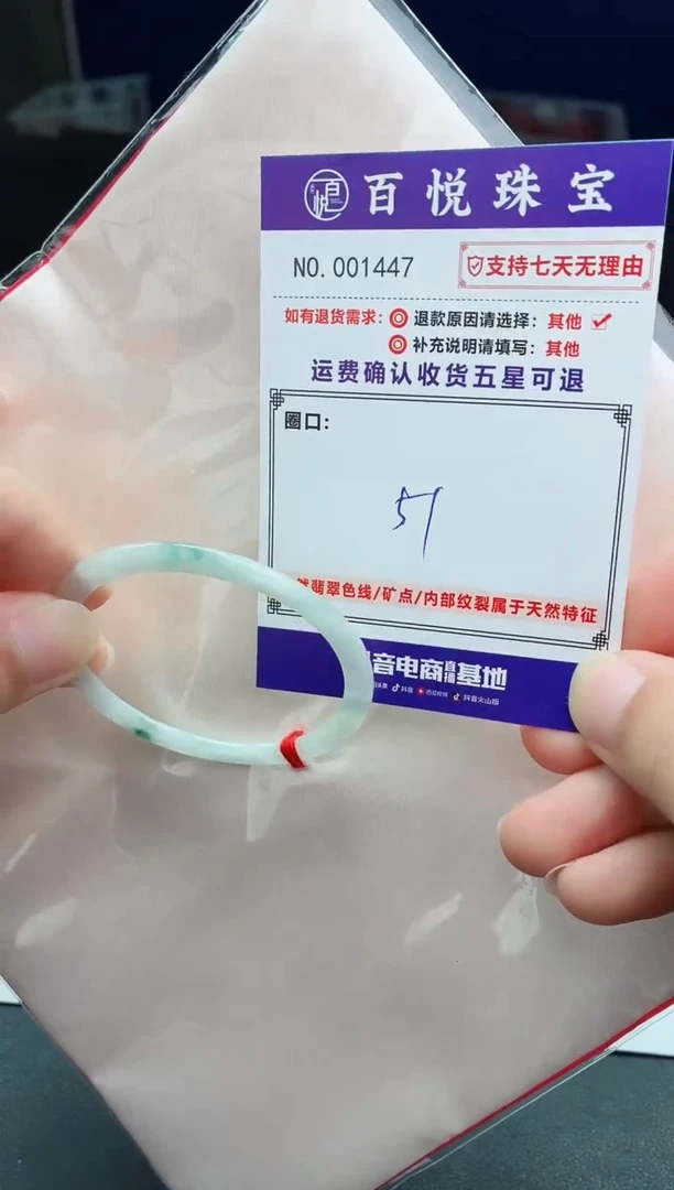 未镶嵌手镯翡翠手镯