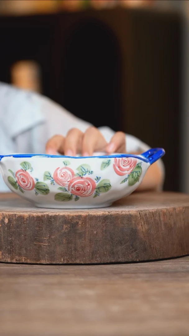 瓷片景德镇高温釉下彩（食品级）