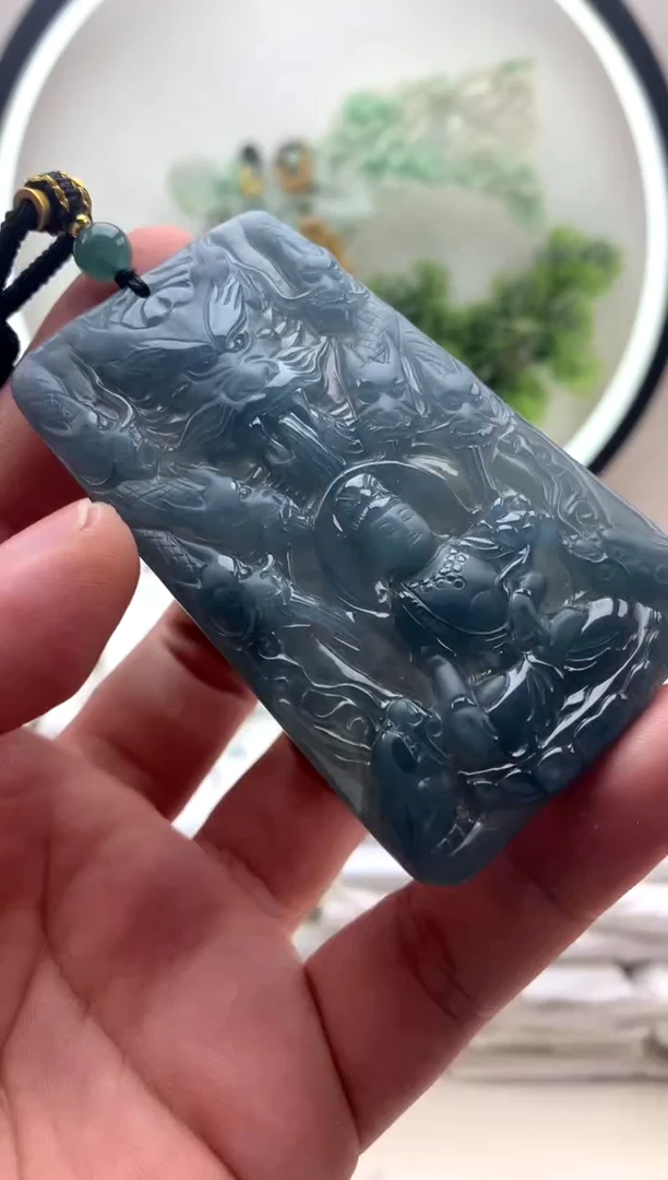 颈饰未镶嵌翡翠大势至