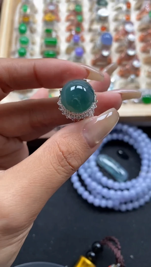 未镶嵌戒指翡翠缅甸天然a货翡翠