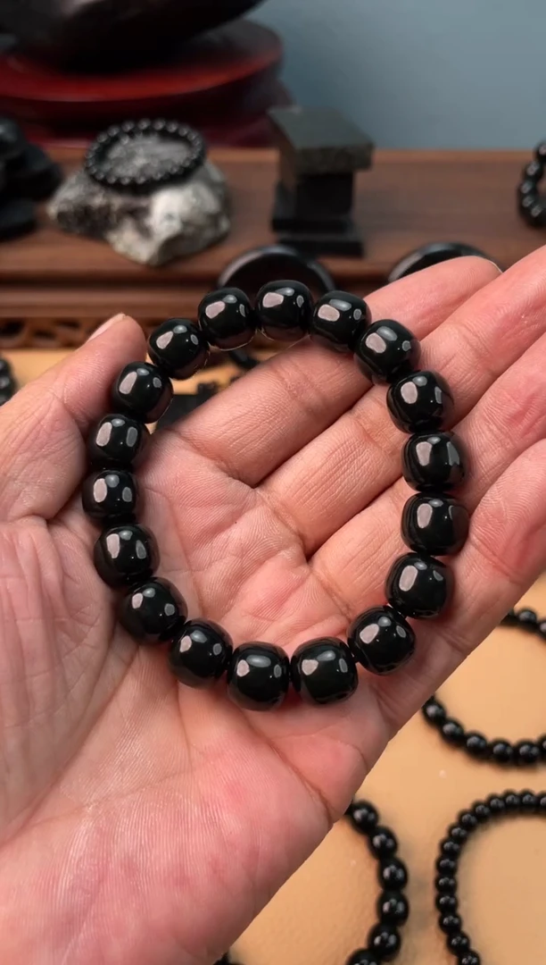 未镶嵌手链和田玉博*新疆和田玉皮勒村塔青卡13