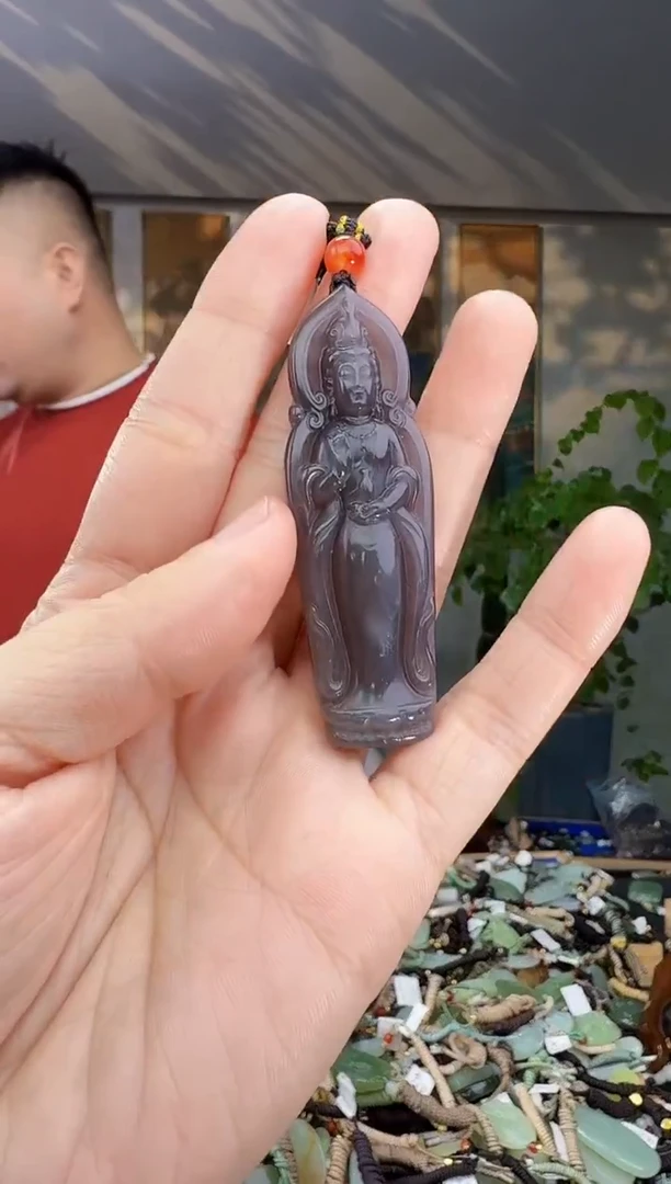 未镶嵌和田玉挂件拍一发一