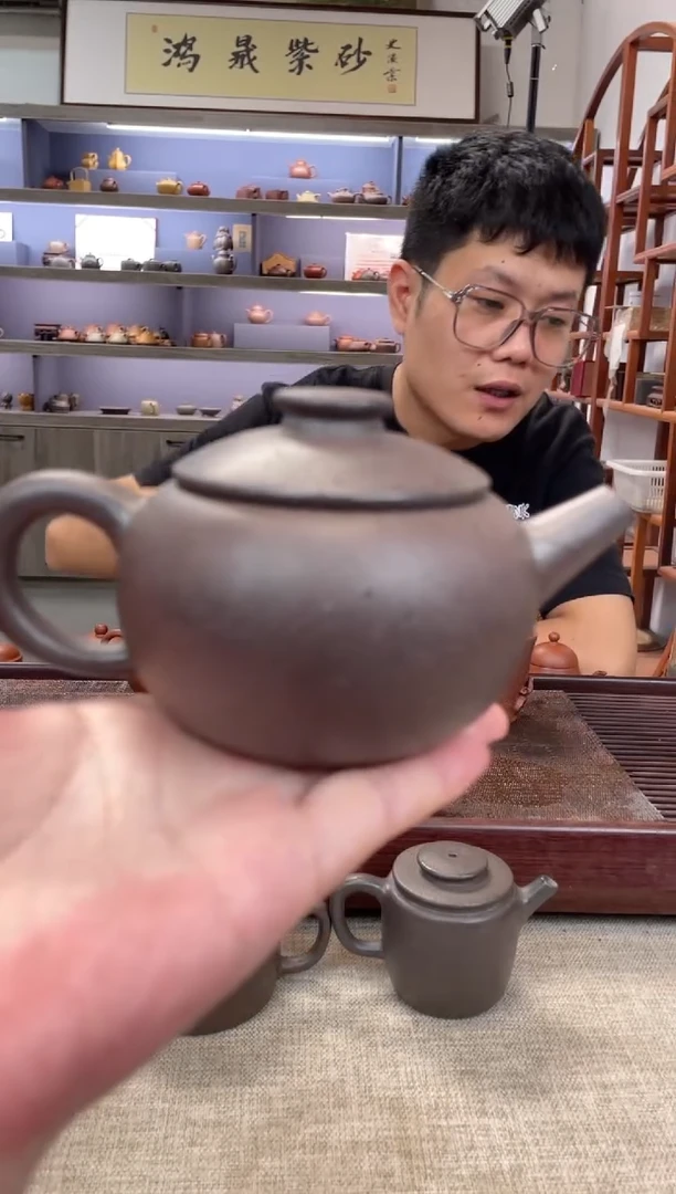 茶壶紫砂岩中泥 大巨轮