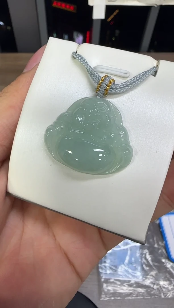 未镶嵌挂件翡翠多样性天然翡翠A货冰晴佛公一件