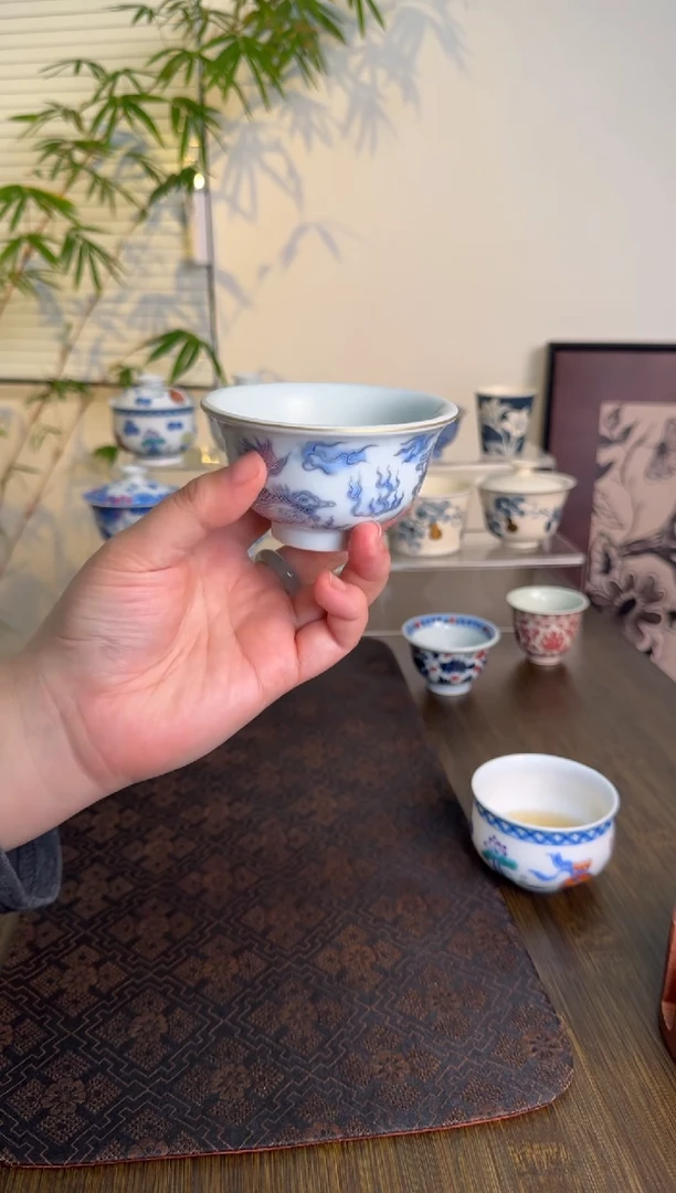 【闪购商品】景德镇手绘茶杯茶杯