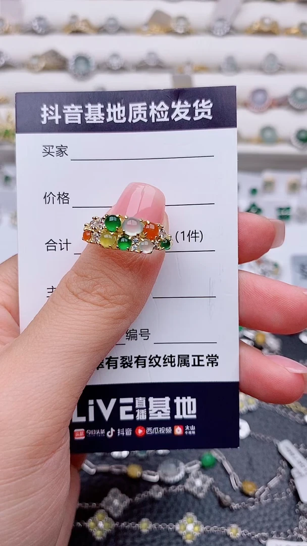 银S925镶嵌定制翡翠l****g...............