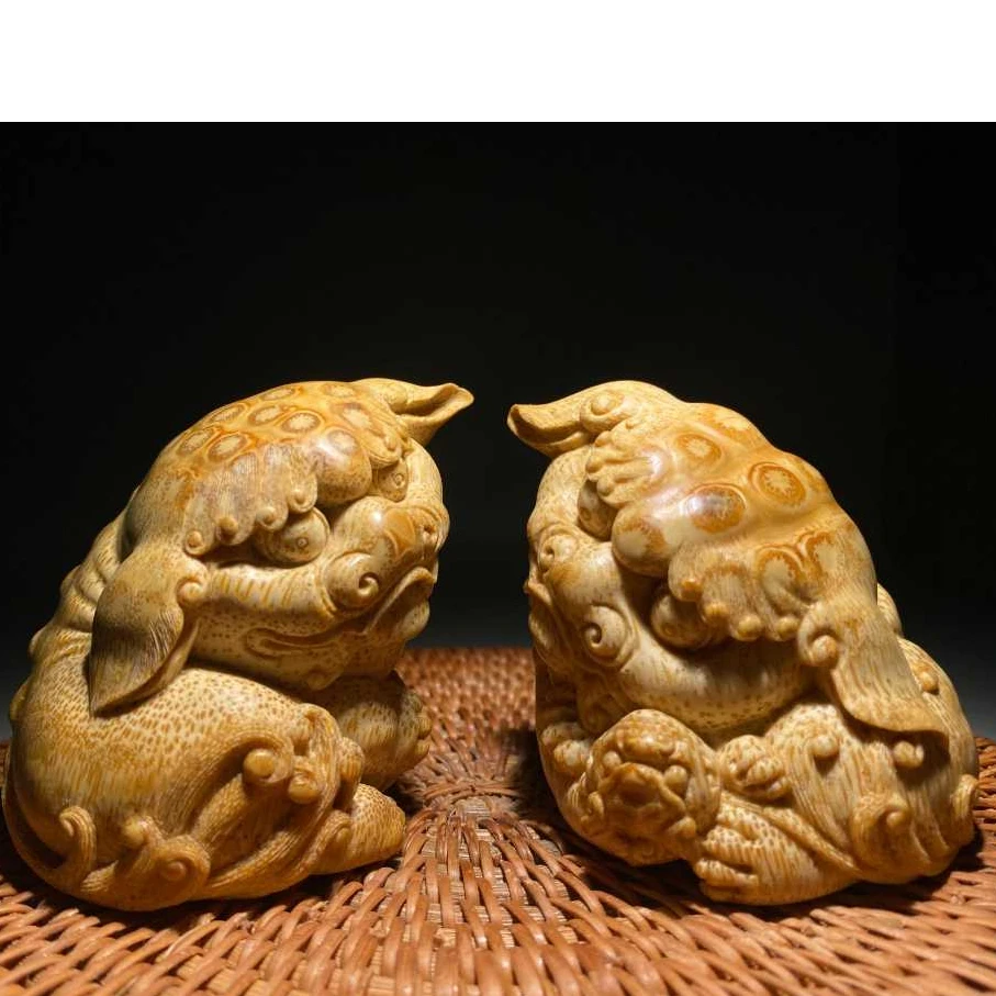 狮子 一对 狮狮如意好狮成双，祥瑞之气满堂生辉双狮共舞，福禄双全
