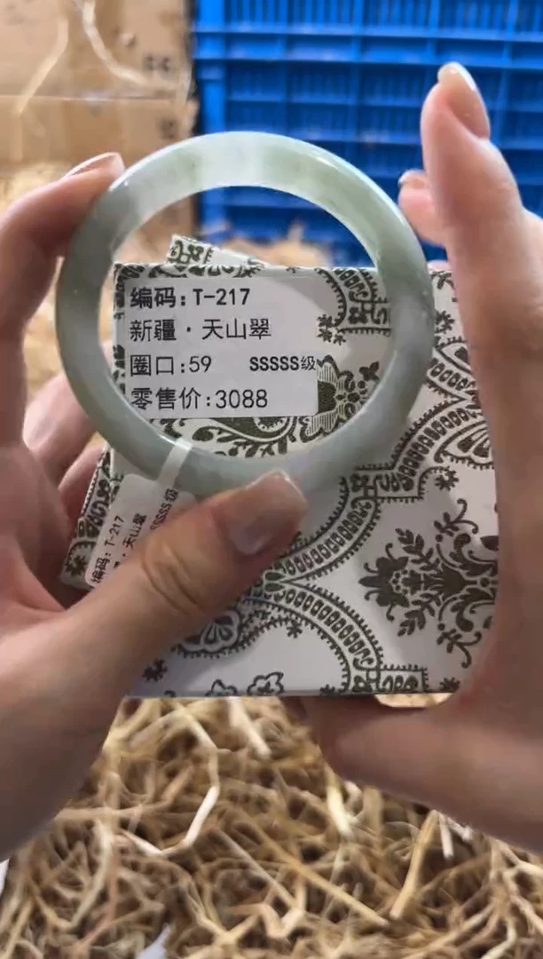 未镶嵌手镯石英质玉T-217