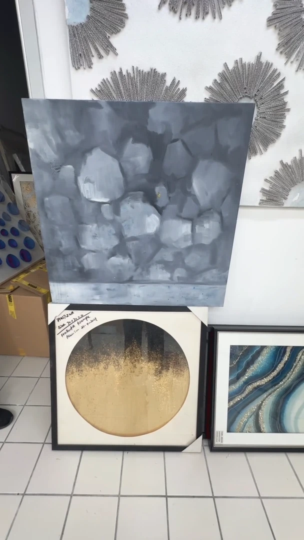 横款168美术馆 装饰画80*80