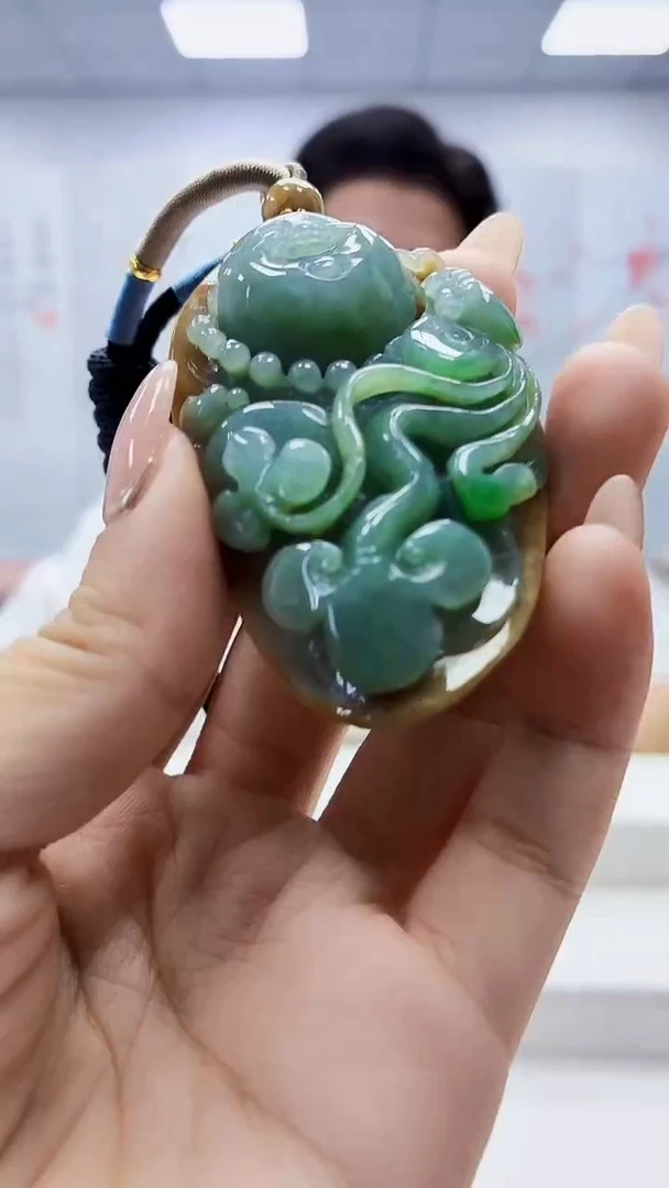 未镶嵌定制翡翠4917ty-毛货挂件74