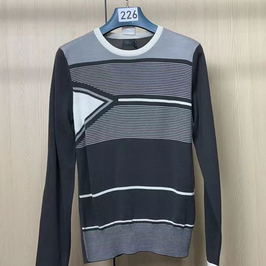 226秋季男士简约韩版时尚百搭羊毛针织衫