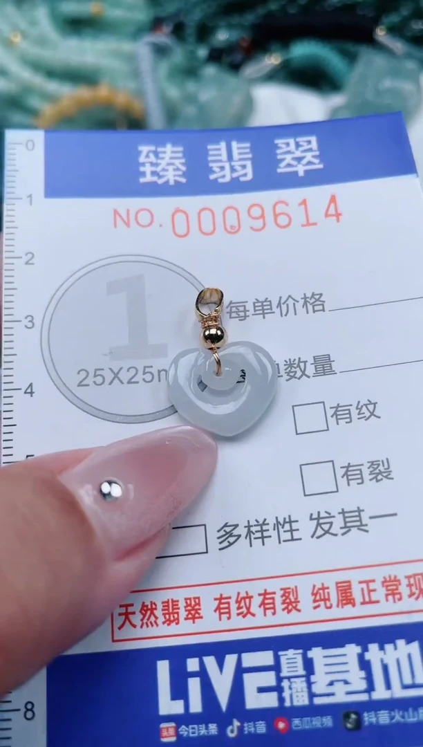 翡翠未镶嵌颈饰.0009614