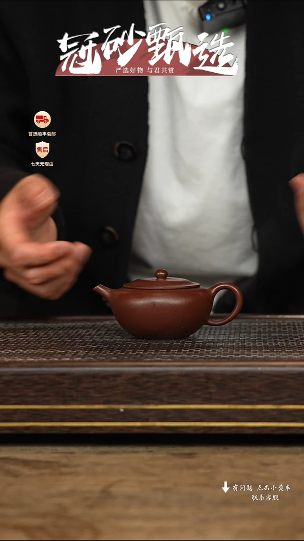 【闪购商品】紫砂茶壶冠砂甄选13
