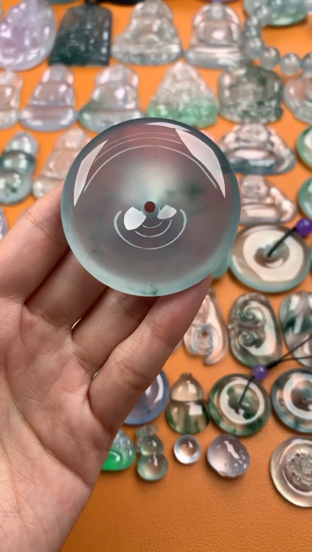 【闪购商品】翡翠颈饰未镶嵌48-10....