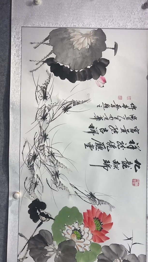国画直播间张老师的作品