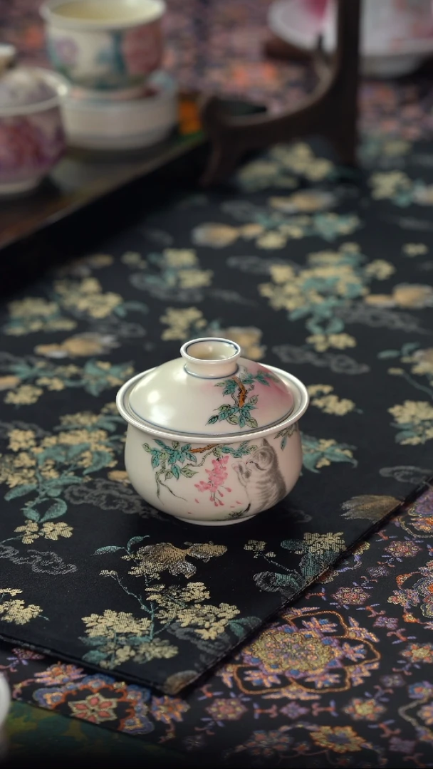 英姐好物分享@@小猫盖碗