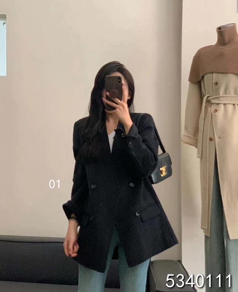 小妳XiaoNi———（冬款西装羊毛大衣5340111）
