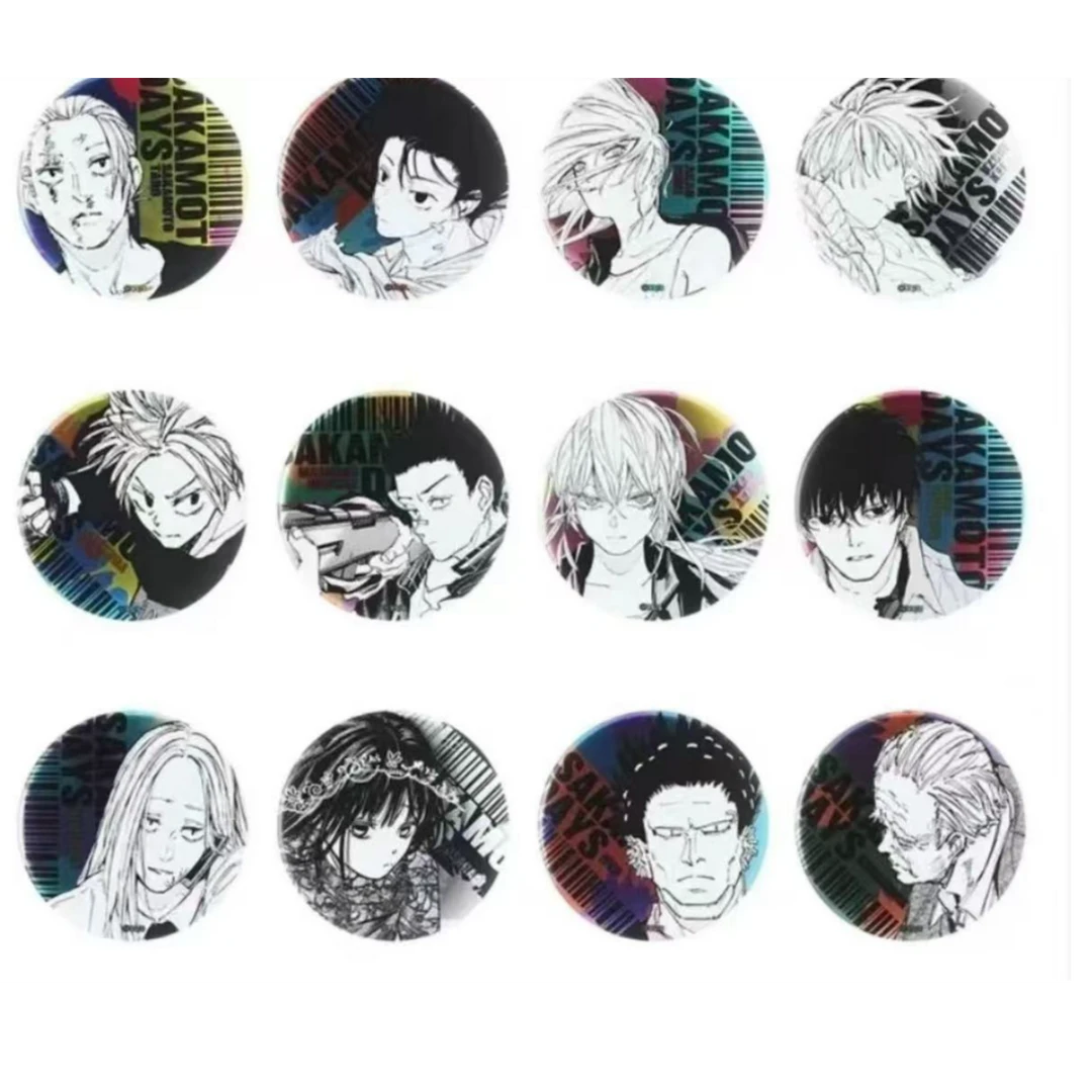 【国现】坂本日常 原画浮雕2弹 吧唧 徽章盲盒