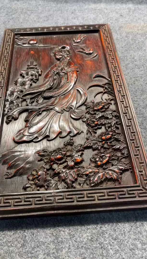 【闪购商品】花梨木类拆件雕刻板 以直播间截图为准D424