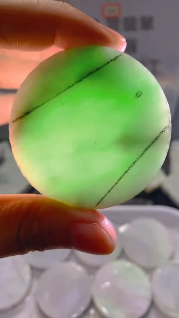 未镶嵌裸石翡翠天然缅甸翡翠A货FC242