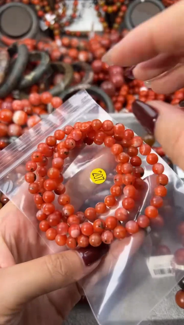 未镶嵌手串南红玛瑙7+