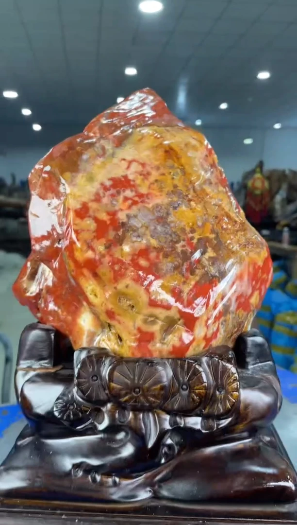 【闪购商品】硅化玉摆件未镶嵌20