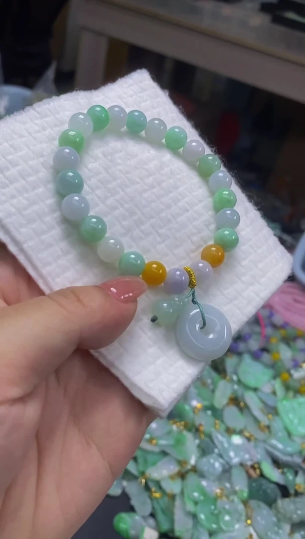 翡翠未镶嵌颈饰闪购0004955