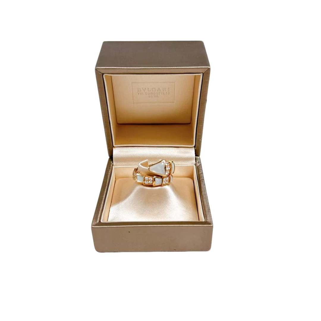 95新 BVLGARI/宝格丽 安洁利严选戒指/0012368