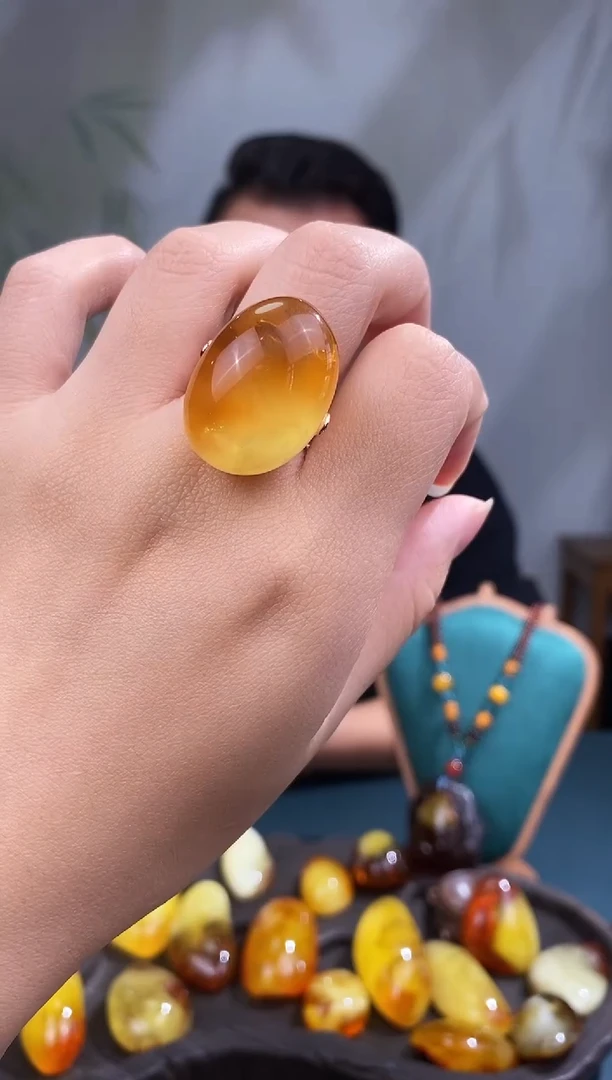 裸石琥珀未镶嵌全国 包邮