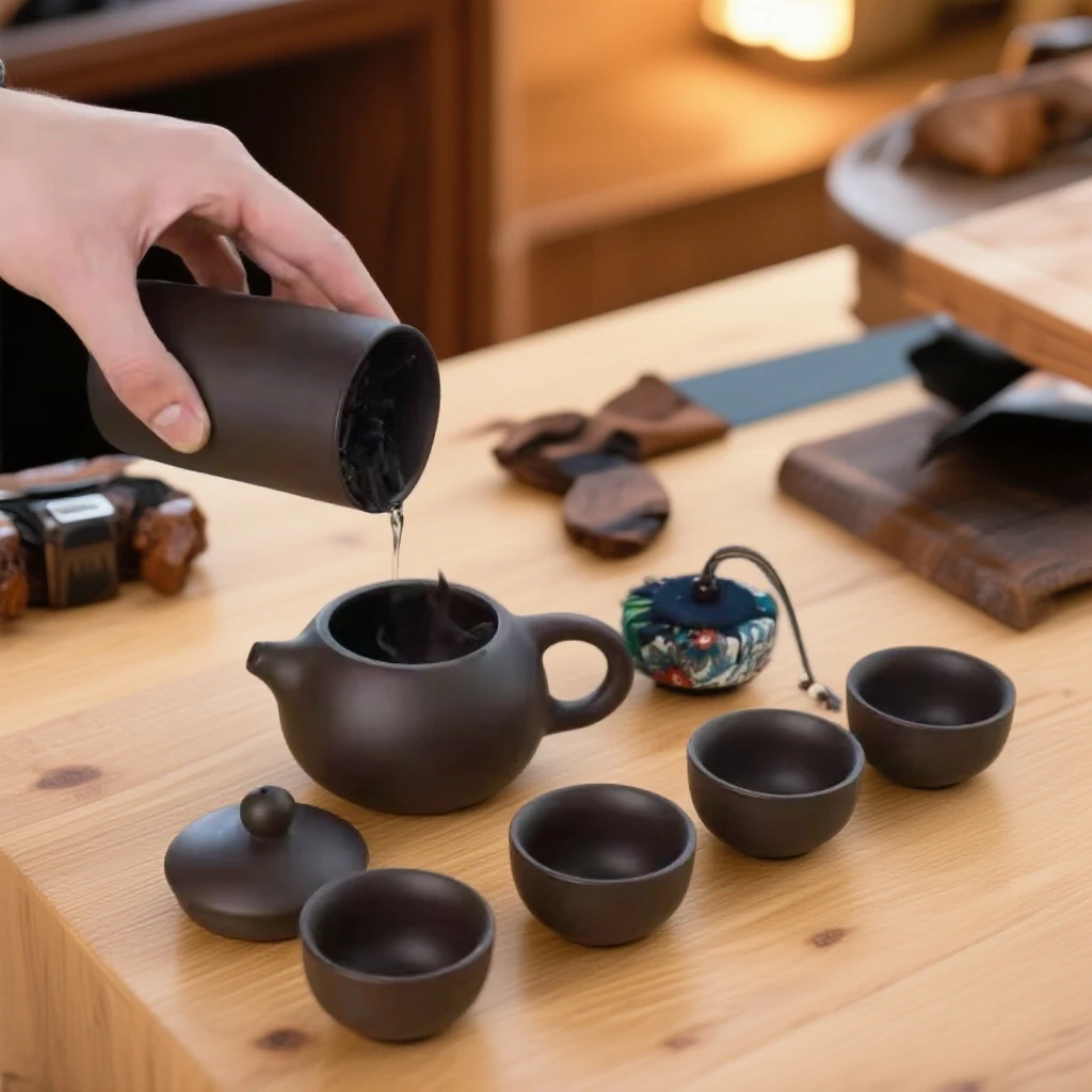 【XC-4301】户外便携茶具套装