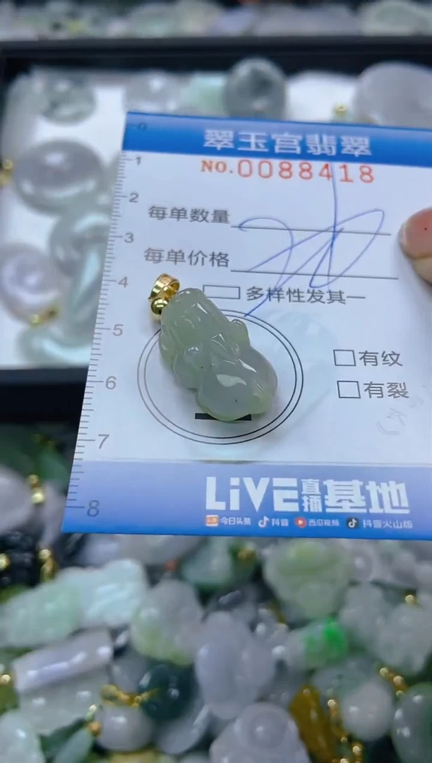 【闪购商品】翡翠颈饰未镶嵌闪购0088418