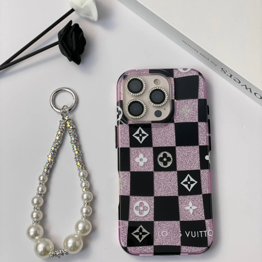 【多彩满屏闪粉驴家】高级轻奢手机壳适用于苹果16Promax/15/14/13