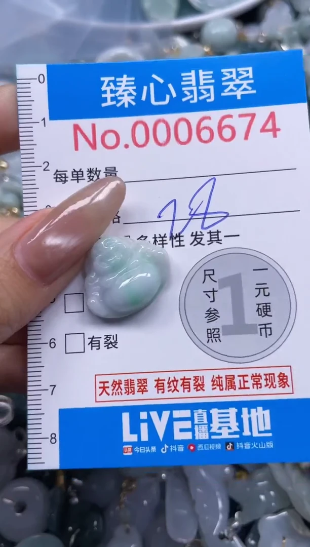 颈饰未镶嵌翡翠6674