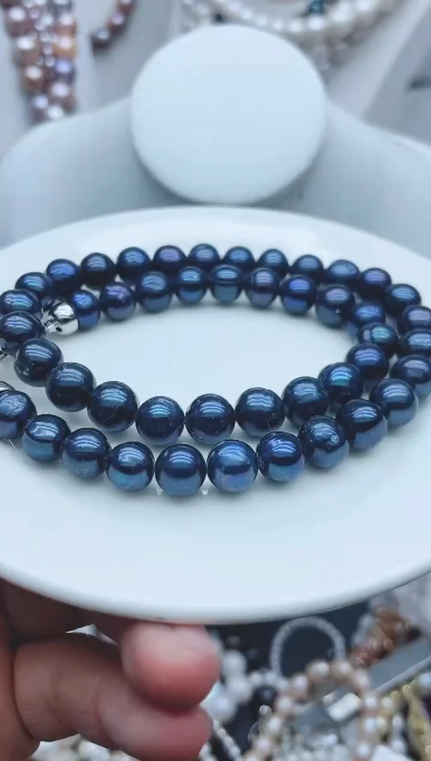 【闪购商品】淡水珍珠颈饰钛钢1