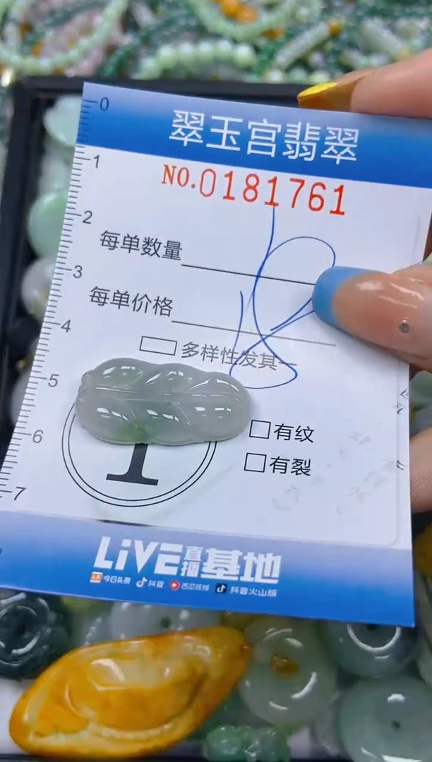 翡翠未镶嵌颈饰闪购0181761