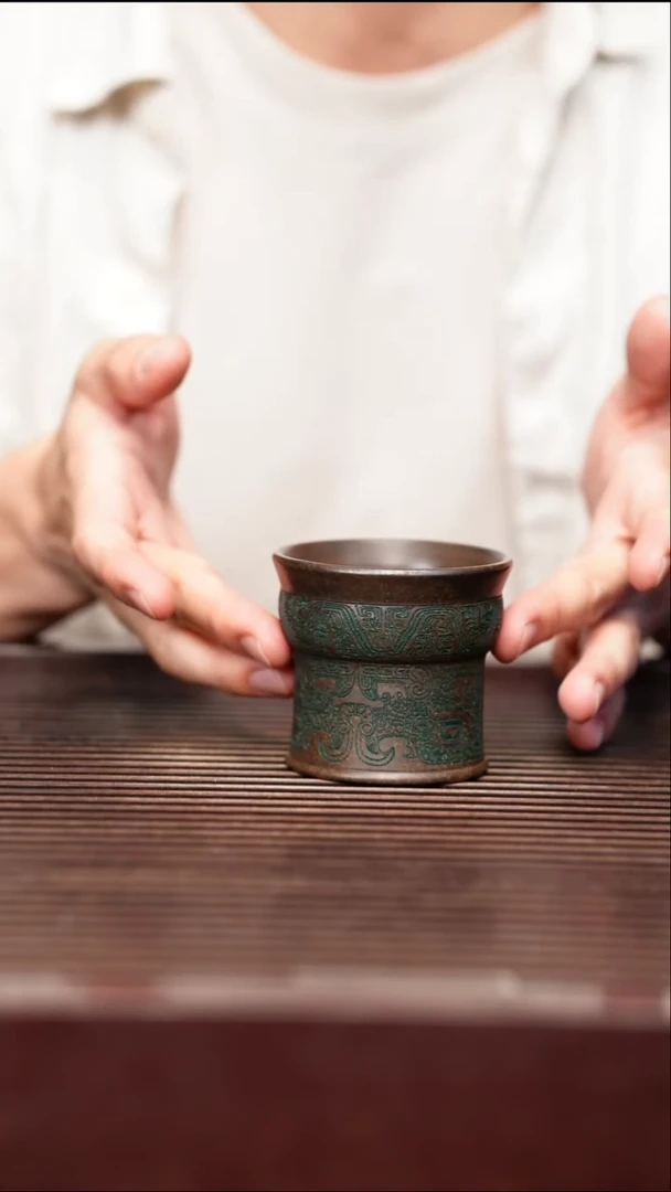 茶杯紫砂宜兴原矿紫砂茶具