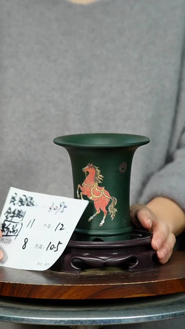 紫砂花盆3095+S紫砂花盆紫砂