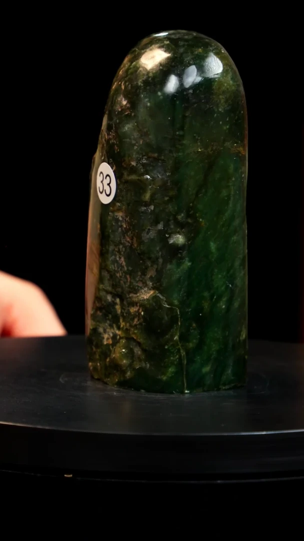 青田石老绿稀少品种