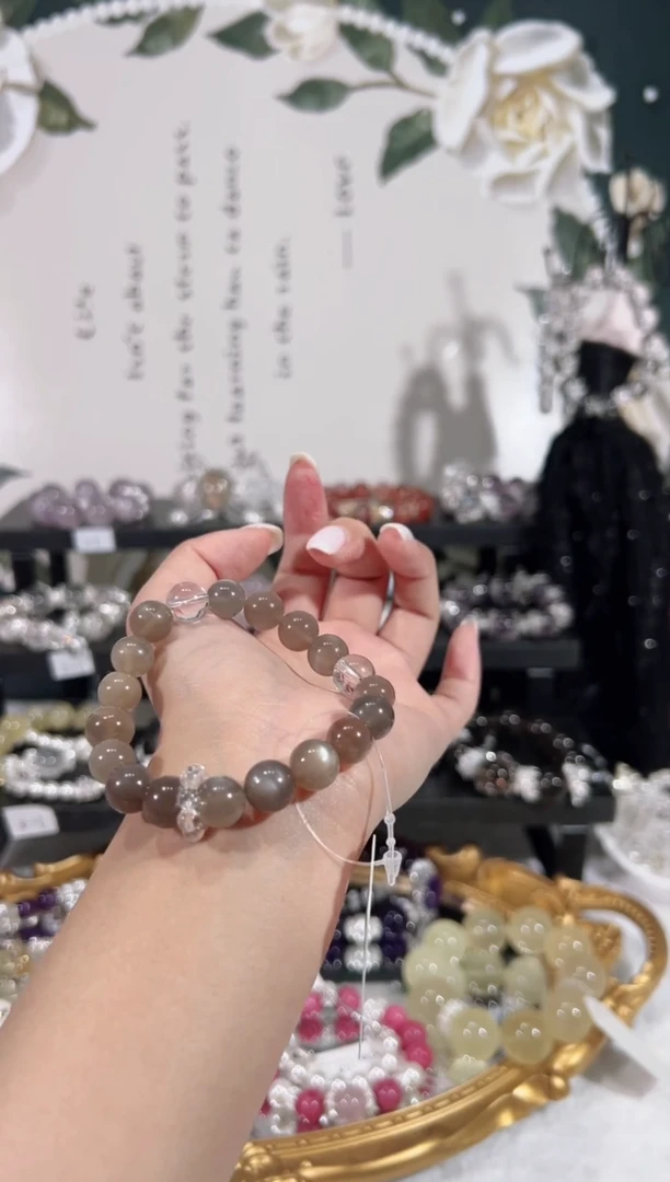 【闪购商品】水晶手链未镶嵌天然水晶默认微瑕 多样性发货发起一