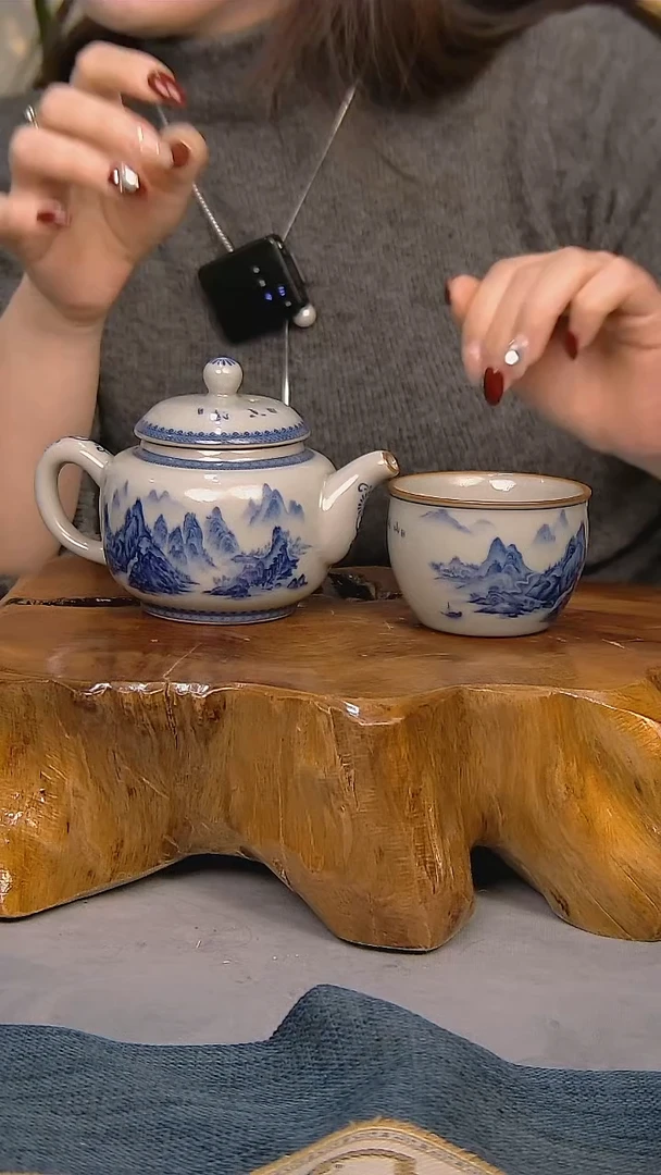 【闪购商品】简装家用款2件套 陶瓷家用茶具系列