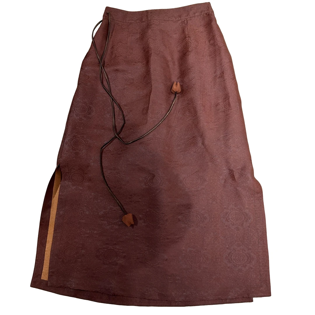 莨衣阁【蔓茉】红云纱半裙