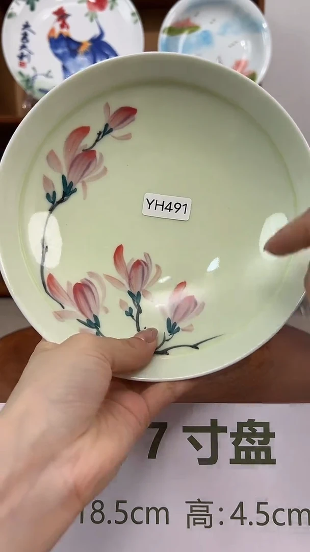 摆件景德镇手工手绘陶瓷