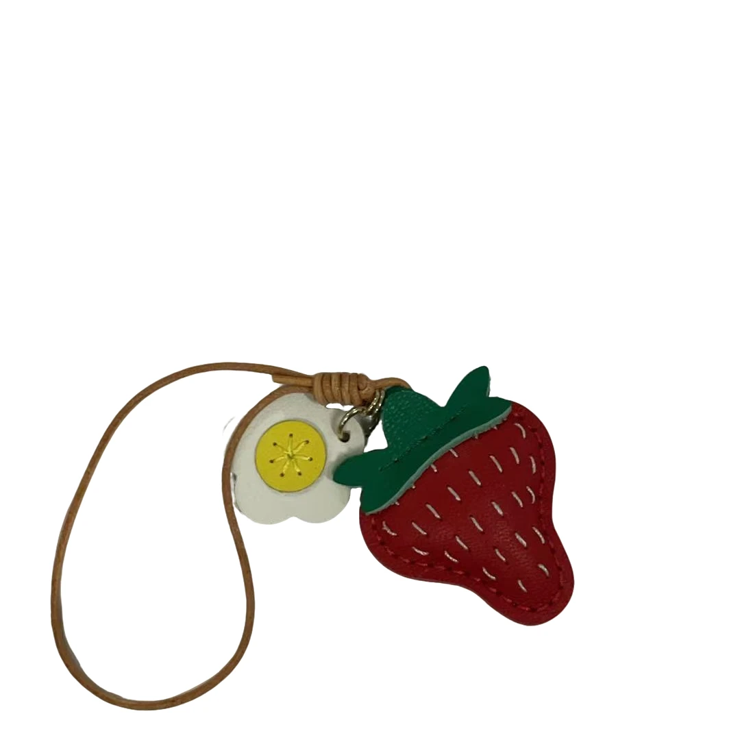 新款时尚百搭草莓挂件