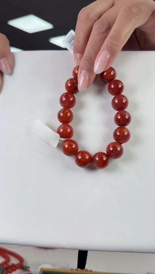 未镶嵌珠串南红玛瑙多样发其一/15/HS2414003750